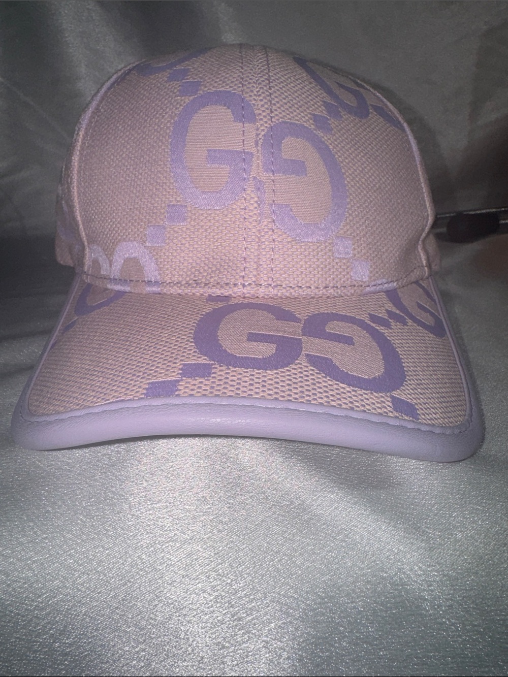 Gucci Lilac GG Monogram Baseball Cap🔥New!